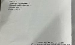 Bán nhà mặt phố Hùng Vương, Đồng tâm, Vĩnh Yên, Vĩnh Phúc.