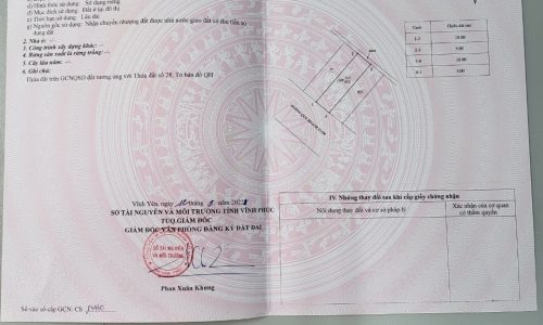 Cần bán ô đất 95m2 cạnh KCN Khai Quang, Vĩnh Yên. Cực đẹp. Giá rẻ