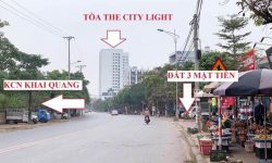 Bán đất 3 mặt tiền tại Tôn Đức Thắng, Khai Quang, Vĩnh Yên, Vĩnh Phúc