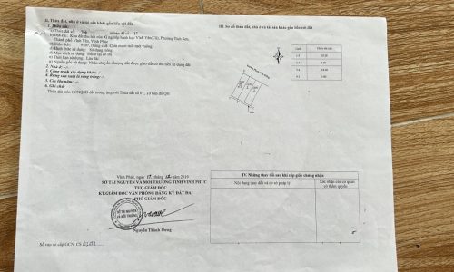 Bán nhà 7 tầng mặt phố Phạm Văn Đồng, Tích Sơn, Vĩnh yên, Vĩnh Phúc