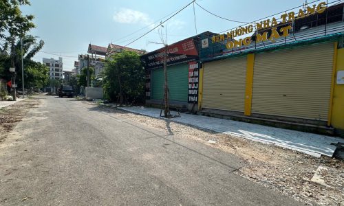 Bán đất đã có sẵn mặt bằng kinh doanh tại đường Trần Cừ, Thanh Giã, Khai Quang, Vĩnh Yên.