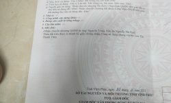Bán đất 2 mặt tiền tại Hữu Thủ, Kim Long, Tam Dương, Vĩnh Phúc