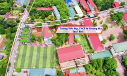 Bán đất giáp trường học tại Quất Lưu, Bình Xuyên, Vĩnh Phúc.