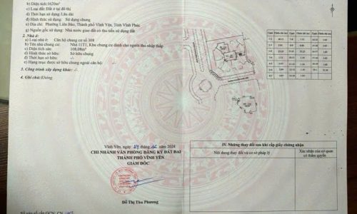 Bán căn chung cư Vinaconex Liên Bảo, Vĩnh Yên, Vĩnh Phúc. 3 phòng ngủ giá chỉ 1.78 tỷ