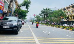 Cho thuê nhà mặt phố tại Chùa Hà Tiên, Liên Bảo, Vĩnh Yên, Vĩnh Phúc. DT 230m2/ sàn