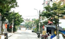 Bán lô đất 92m2 full thổ cư phố Nguyễn Thị Giang, Liên Bảo