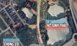 Bán lô đất đường 19.5m hướng Đông Nam, sát Hồ