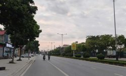 Bán lô 52m2, diện tích sử dụng thực tế 110m2, mt 6.4m đường Nguyễn Tất Thành, Khai Quang, Vĩnh Yên.