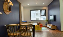 Bán căn chung cư Khai Minh tầng 12a03 57 m2, hai ngủ, hai vệ sinh, căn góc,