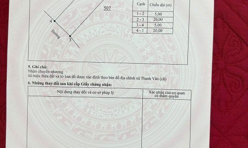 Bán đất thôn Xuân Mới, Thanh Vân, Tam Dương, Vĩnh Phúc. DT 200m2 giá chỉ 2.8 tỷ