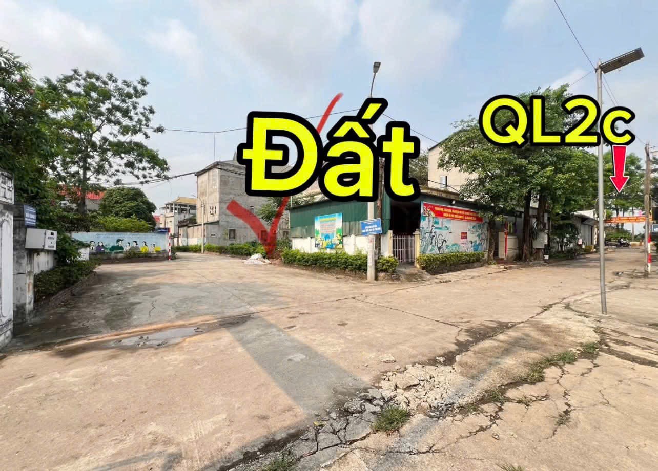 ✅️Bán Lô đất Thanh Vân 136m2 mặt tiền 10M Full thổ đất 2 đầu đường  Vị trí băng 2 đường QL2C , nằm đối diện với trạm y tế xã Thanh Vân !