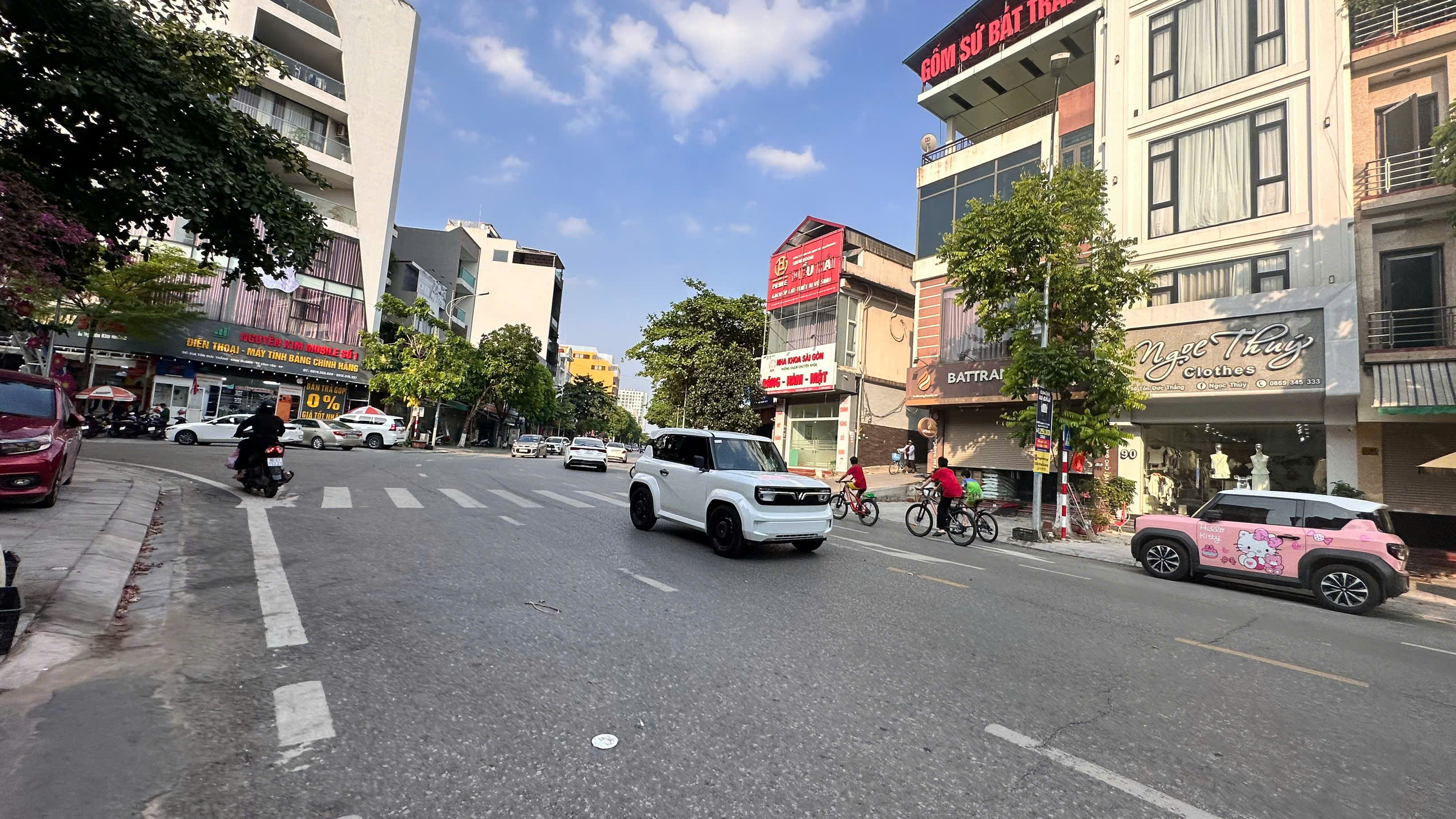 Đất tặng nhà cấp 4 trục chính băng 1 kinh doanh phố Tôn Đức Thắng, Vĩnh Yên