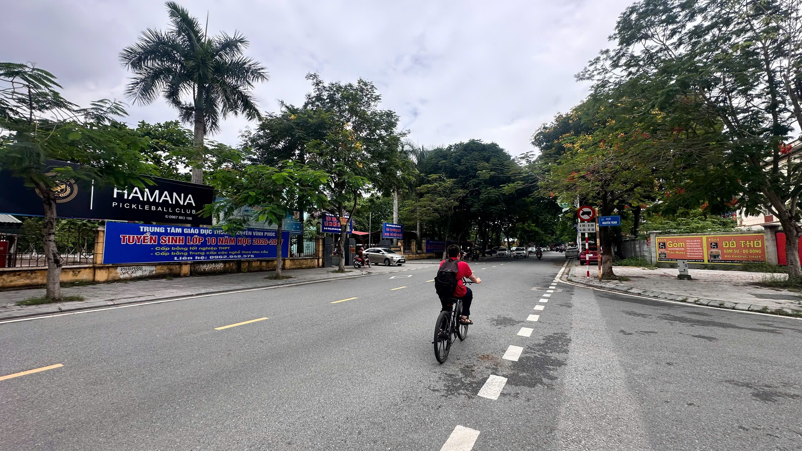 Bán đất băng 2 phố Chu Văn An tại Liên Bảo, Vĩnh Phúc