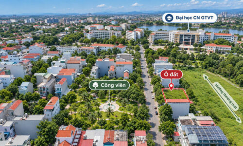 Đất thuộc phố Ngô Thì Nhậm – KDC Dân Cư Tỉnh Ủy, Đồng Tâm, Vĩnh Yên