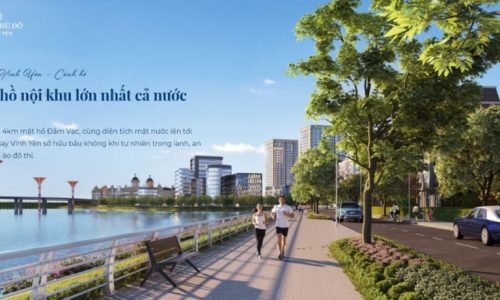 Biệt thự Bắc Đầm Vạc – River Bay Vĩnh Yên giá chỉ hơn 30tr/1m2