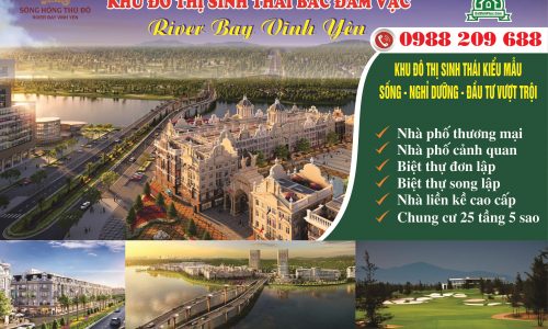 Bán nhanh suất Biệt thự Ngoại giao tại Bắc Đầm Vạc – Giá Ngoại giao