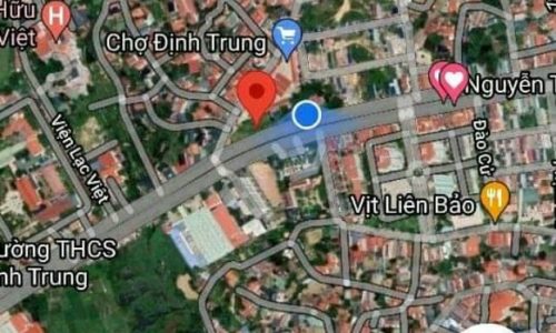 Bán đất đường Nguyễn Tất Thành. chợ Định Trung