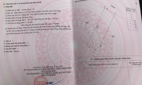 Bán đất Nhân Lý, mặt tỉnh lô 302 đi Tây Thiên