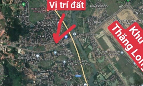 Bán đất Tam Lộng, giáp Khu Công nghiệp Khai Quang, Khu CN Thăng Long 3 giá chỉ hơn tỷ