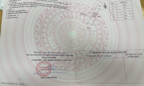 Bán đất kinh doanh băng 2 đường Tôn Đức Thắng, Khai Quang, Vĩnh Yên, Vĩnh Phúc.