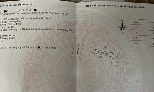Bán đất mặt đường Trần phú, Liên bảo, Vĩnh yên. Kinh doanh sầm uất.