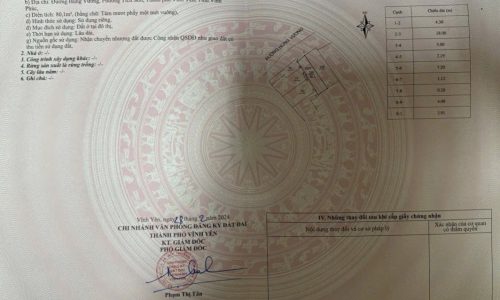 Bán nhà c4 mặt đường Hùng Vương kinh doanh