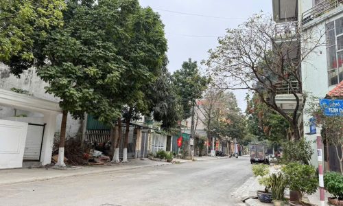 Bán lô 120m2, mt 6m Phố Chu Văn Khâm, Vĩnh Yên