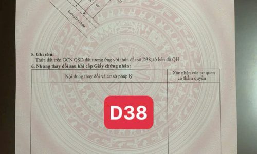 Bán đất khu đấu giá Đồng Hin, Đồng Tâm, Vĩnh Yên, Vĩnh Phúc hướng Tây Nam view vườn hoa