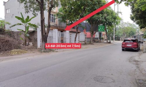 Bán đất mặt đường Tô Hiến Thành, Đồng Tâm, Vĩnh Yên. DT203,2m2 kinh doanh đẹp.