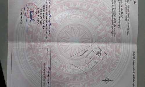 Bán đất tại Đôn Hậu, Khai Quang, Vĩnh Yên, Vĩnh Phúc. Giá chỉ 2,2 tỷ đường ô tô