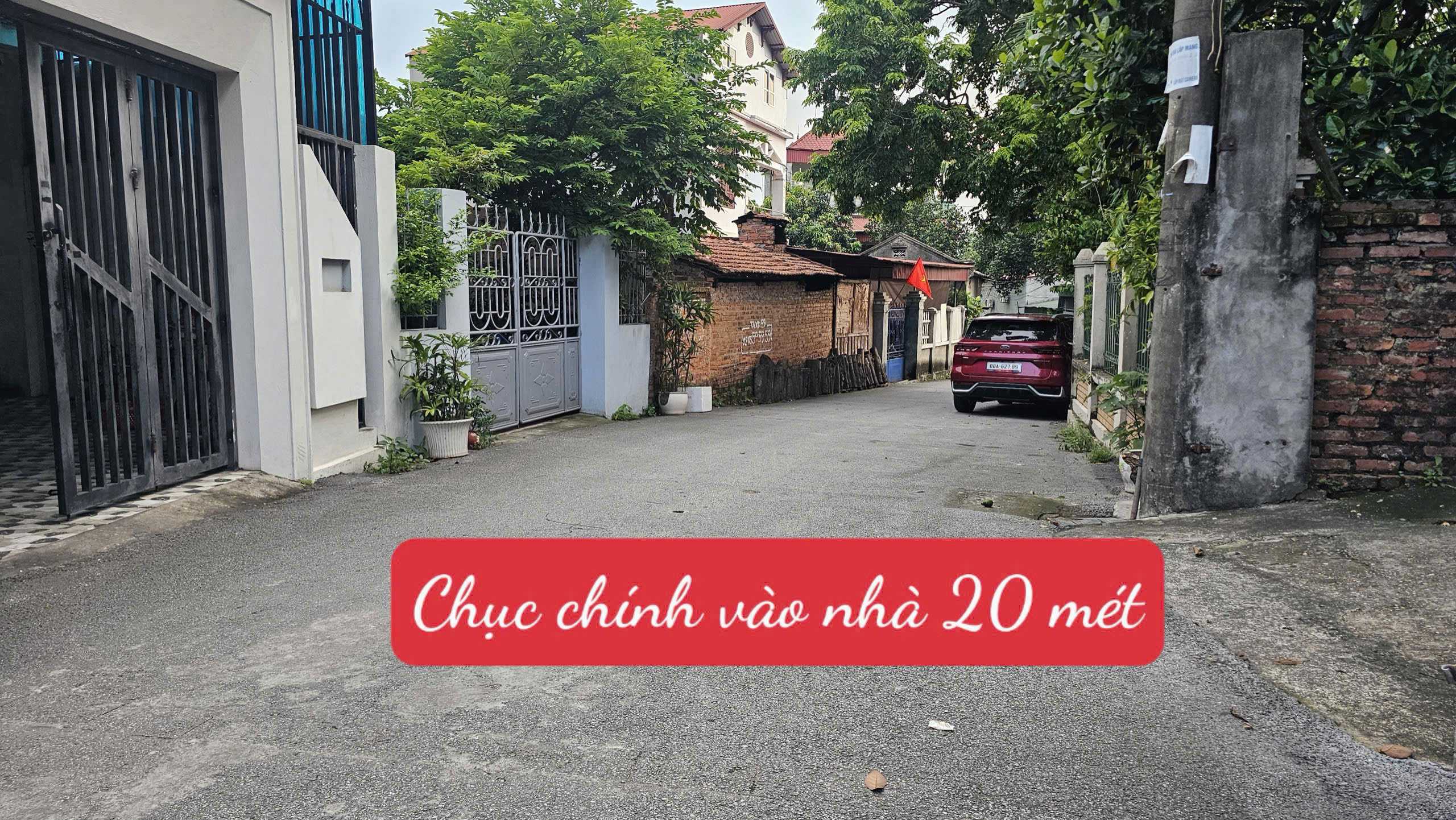 Mình cần bán nhanh nhà cấp 4 sẵn 2PN Mậu Lâm, Khai Quang DT 87,3m MT 5m đường ôtô sẵn sổ giá 1,65tỷ