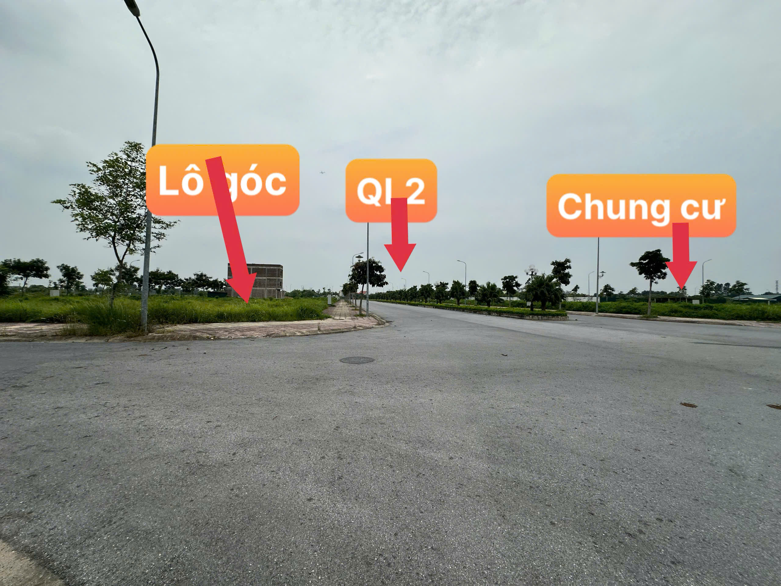 Bán đất đối diện Chung Cư trục chính khu đô thị Nam Vĩnh Yên, Vĩnh Phúc