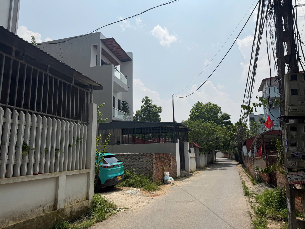 125m2 mt:5m trục chính Làng Bầu, Vĩnh Yên, Vĩnh Phúc. Đường ô tô tránh nhau cách đường 52m chỉ 100m