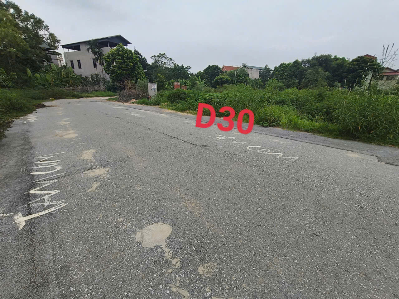 D30 đồng Hóc Thân, Đồng Tâm, Vĩnh Yên  Đất quy hoạch đường 13,5m